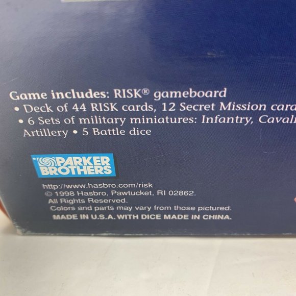 Risk Board Game Vintage 1999 Include Miniature Army Horse Cannon People Complete - Picture 9 of 9